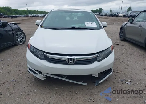 2012 Honda Civic Ex z USA, uszkodzony, nr VIN 19XFB2F8XCE031037